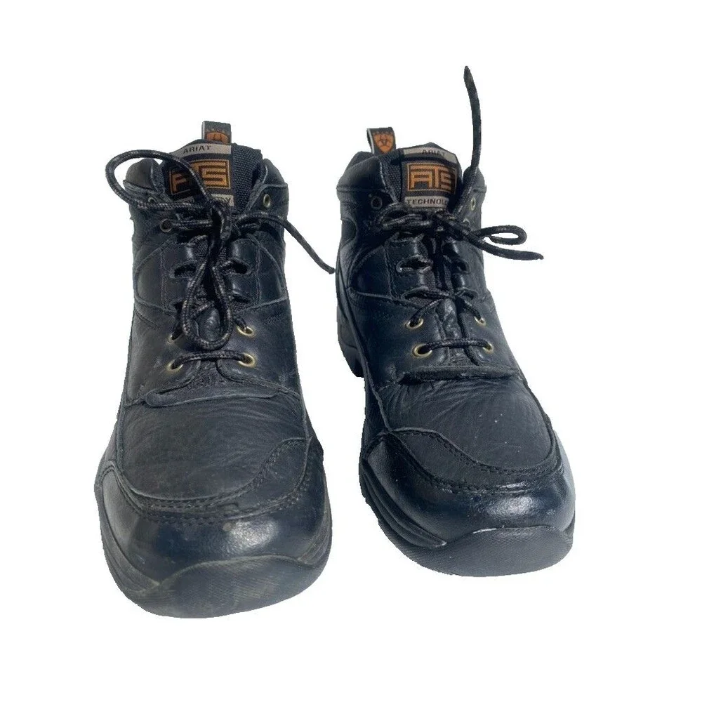 ARIAT Terrain Leather 10002182 Distressed Black Hiking Boots Men's Size 11B